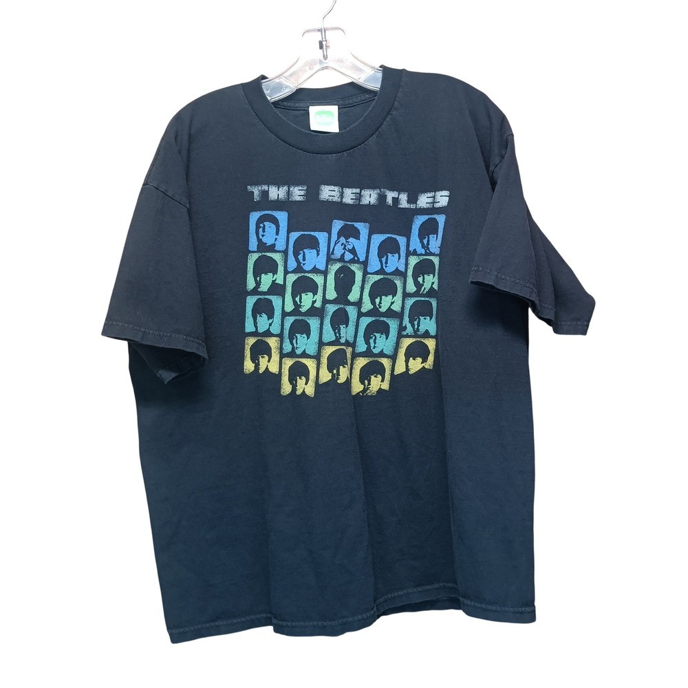 The Beatles 2005 A Hard Days Night Graphic T-Shirt Mens XL Graphic Print Vtg Y2K